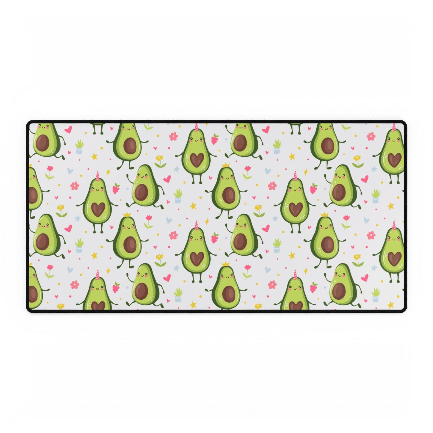 Desk Mat - Cute Avocado