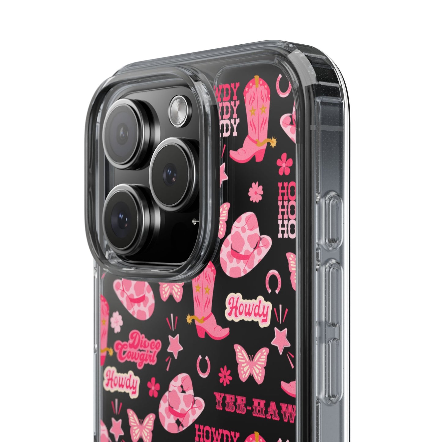 Cute Cowgirl - Clear Phone Case