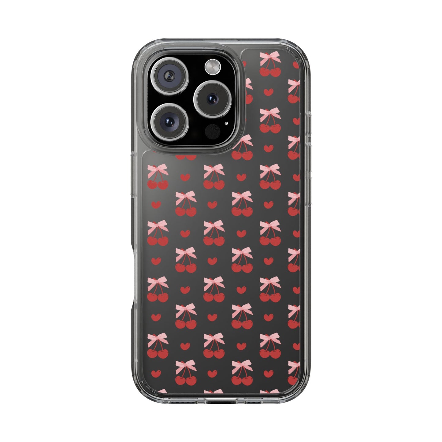 Cute Cherry - Clear Phone Case