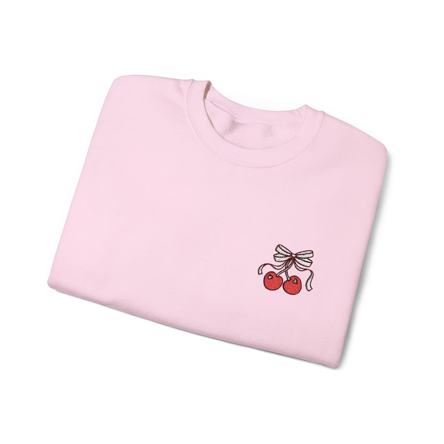 Cherry Embroidered - Sweatshirt