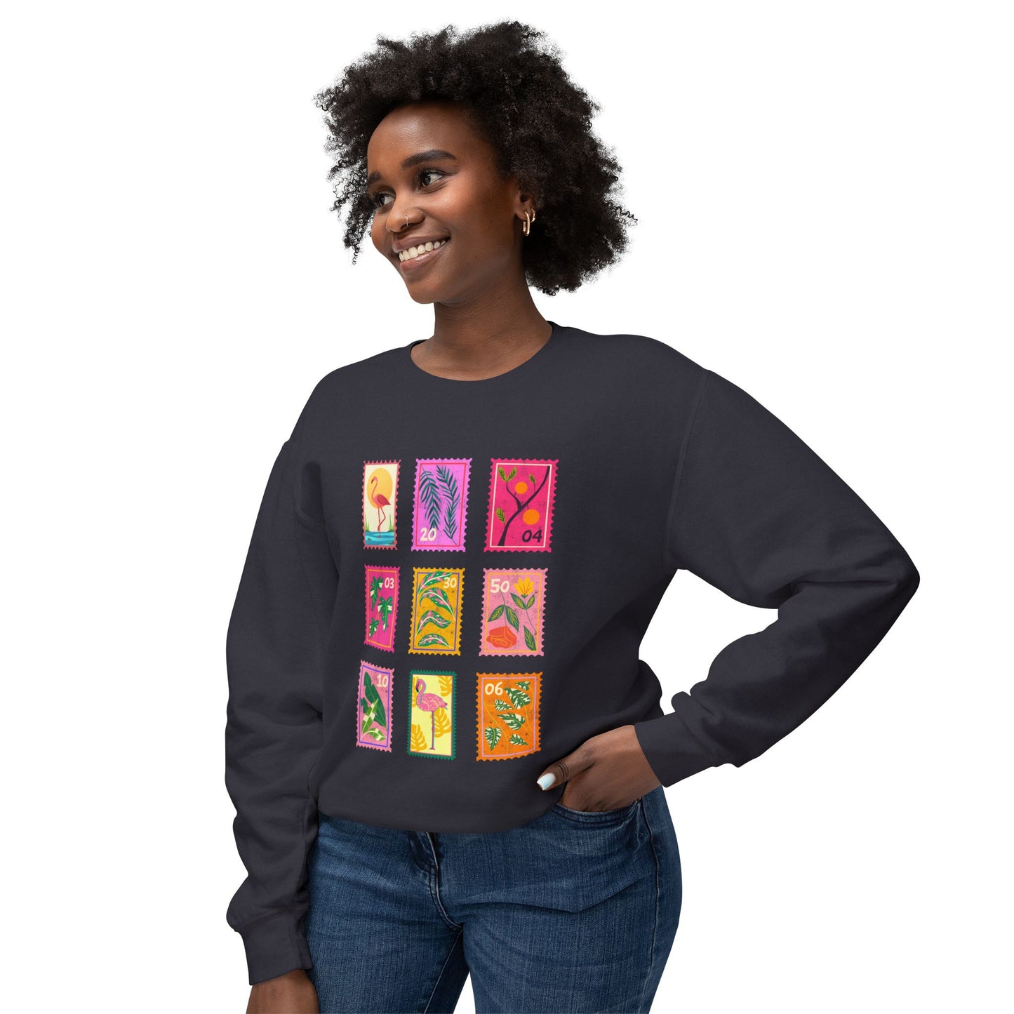 Tropical Stamp Sweatshirt
