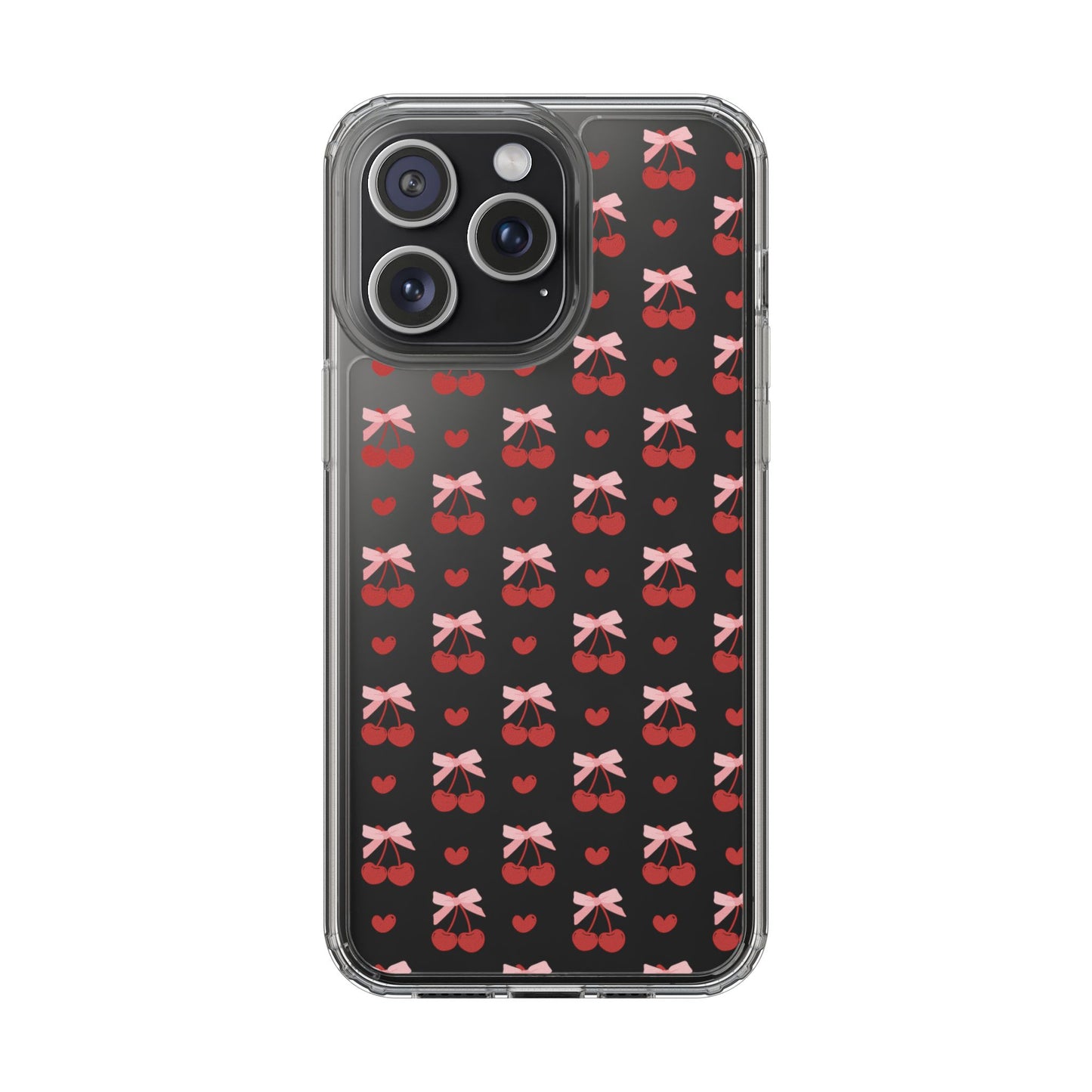 Cute Cherry - Clear Phone Case