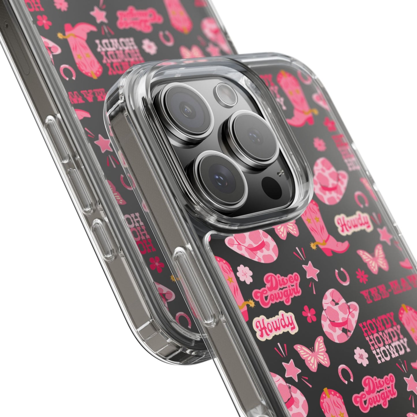 Cute Cowgirl - Clear Phone Case