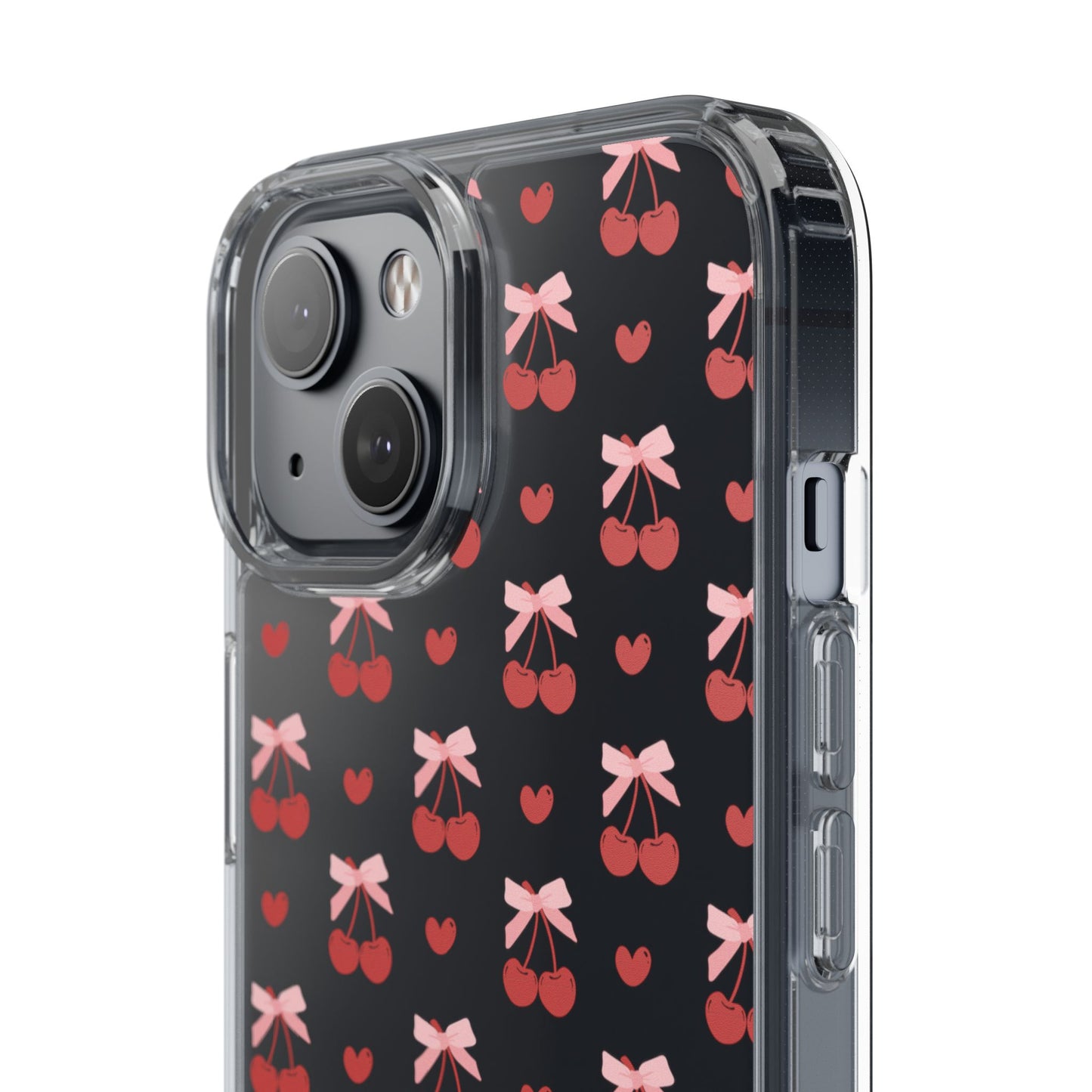 Cute Cherry - Clear Phone Case