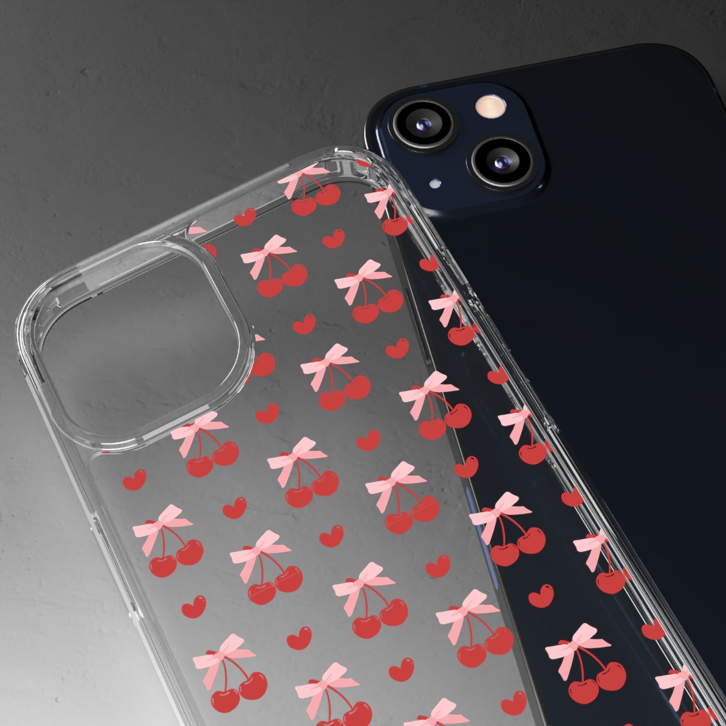 Cute Cherry - Clear Phone Case