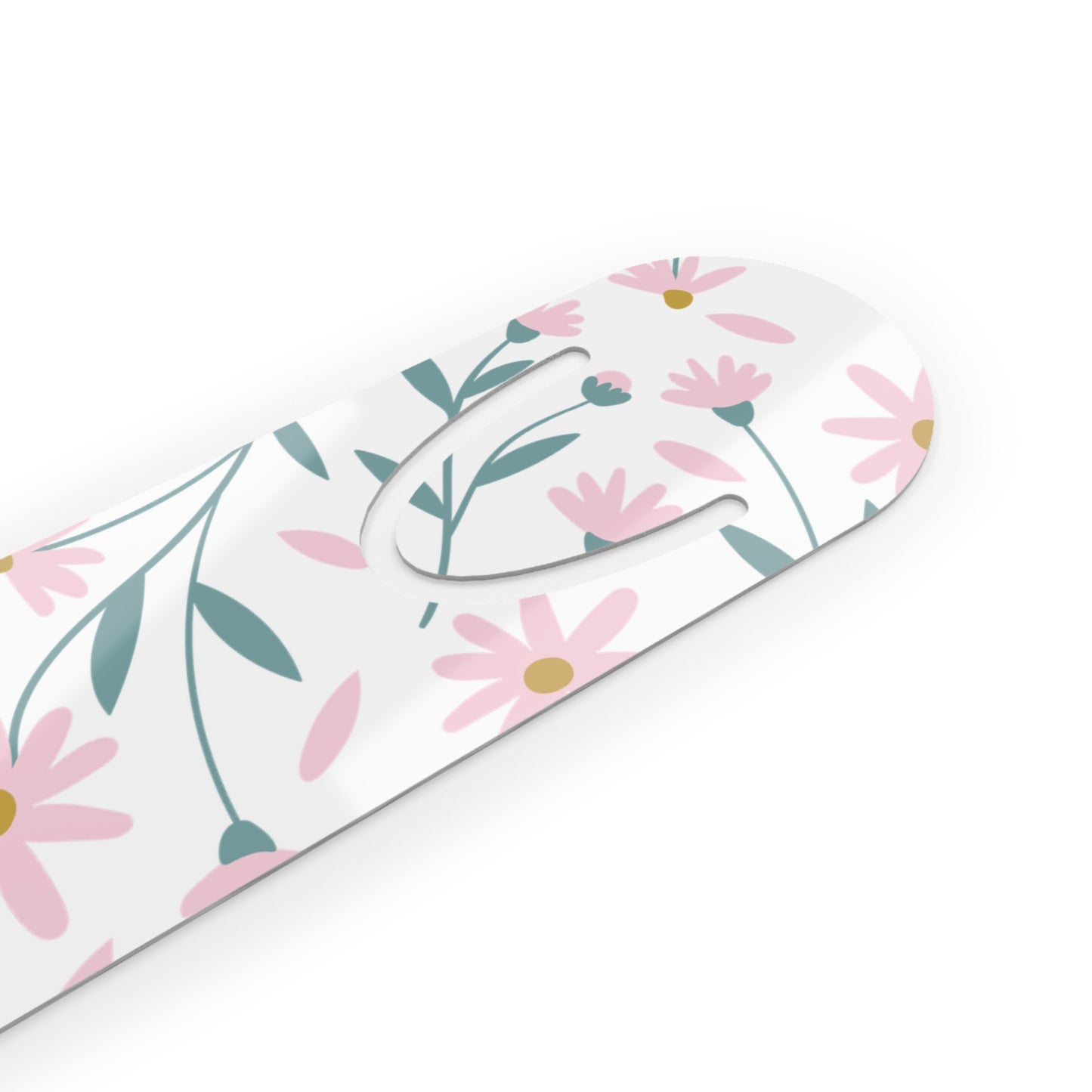 Floral Metal Bookmark