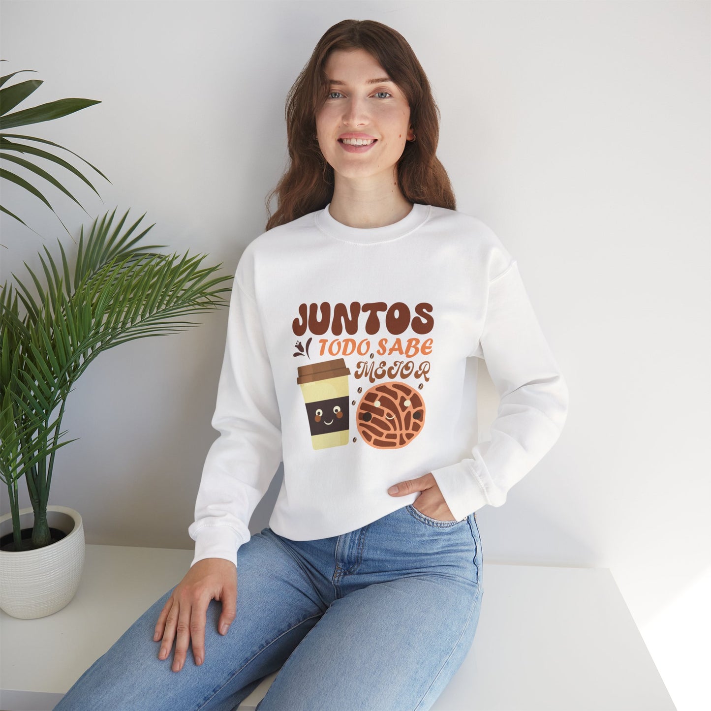 Juntos Todo Sabe Mejor Sweatshirt