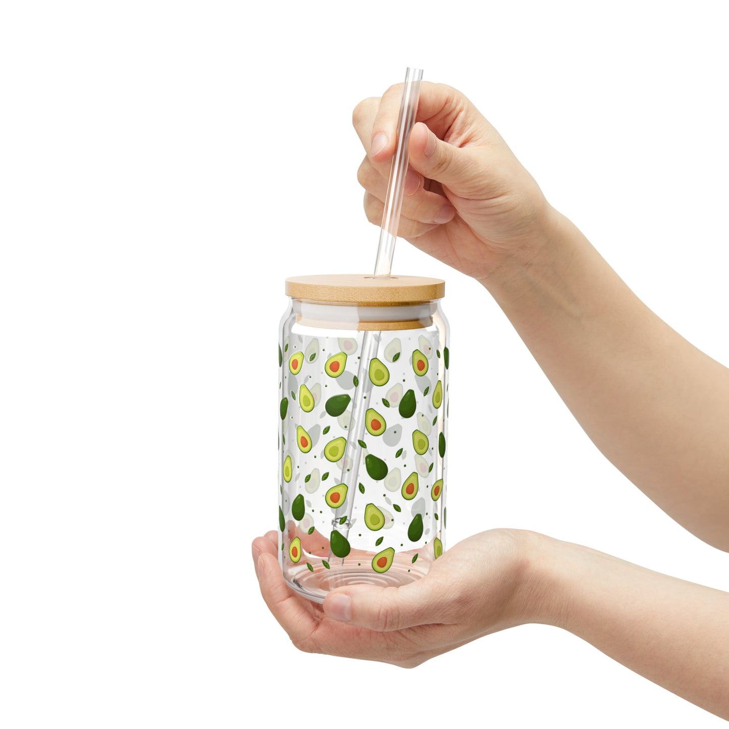 Avocado Sipper Glass - 16oz