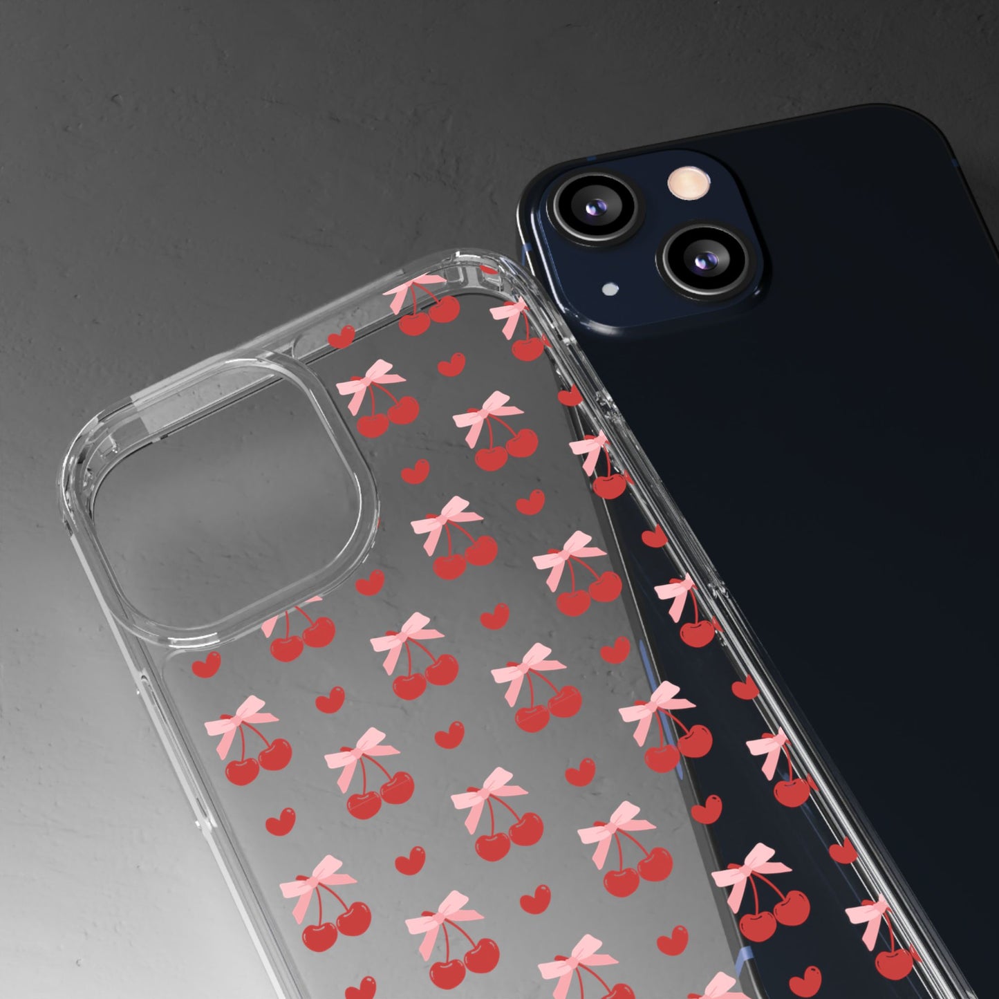 Cute Cherry - Clear Phone Case