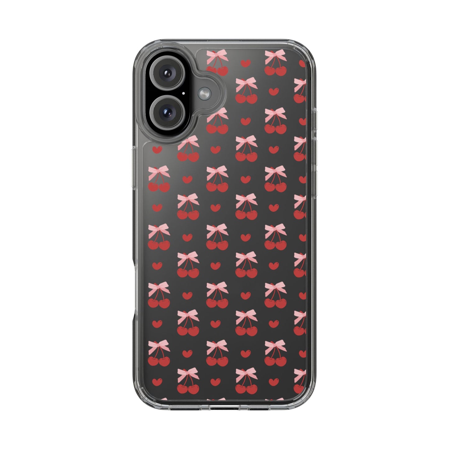 Cute Cherry - Clear Phone Case