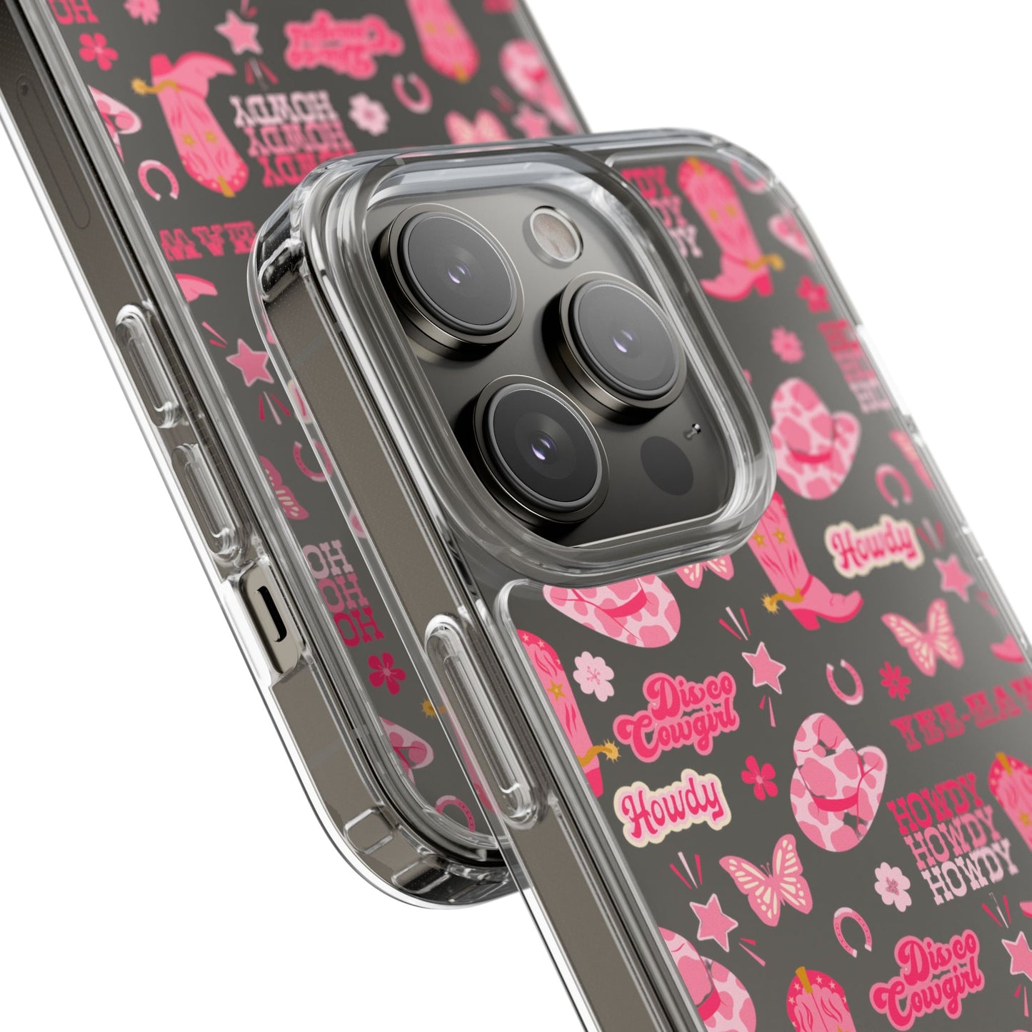 Cute Cowgirl - Clear Phone Case