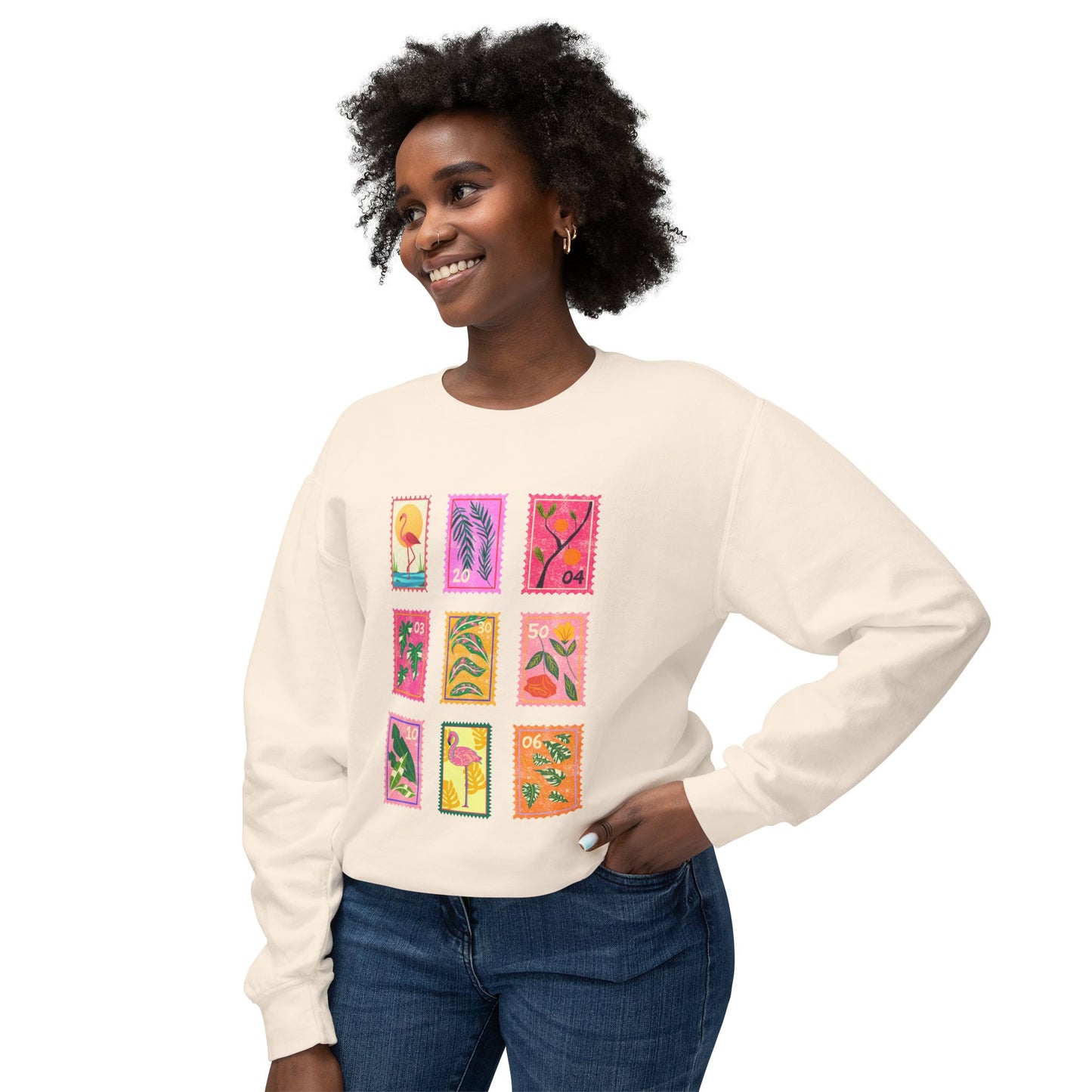 Tropical Stamp Sweatshirt