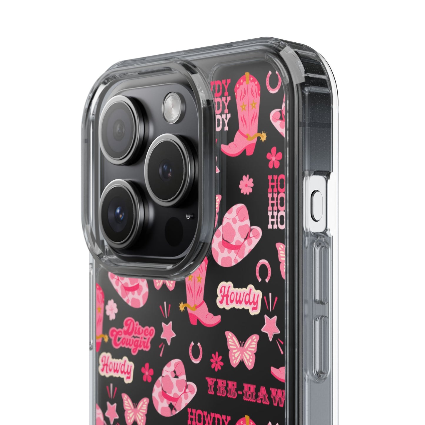 Cute Cowgirl - Clear Phone Case