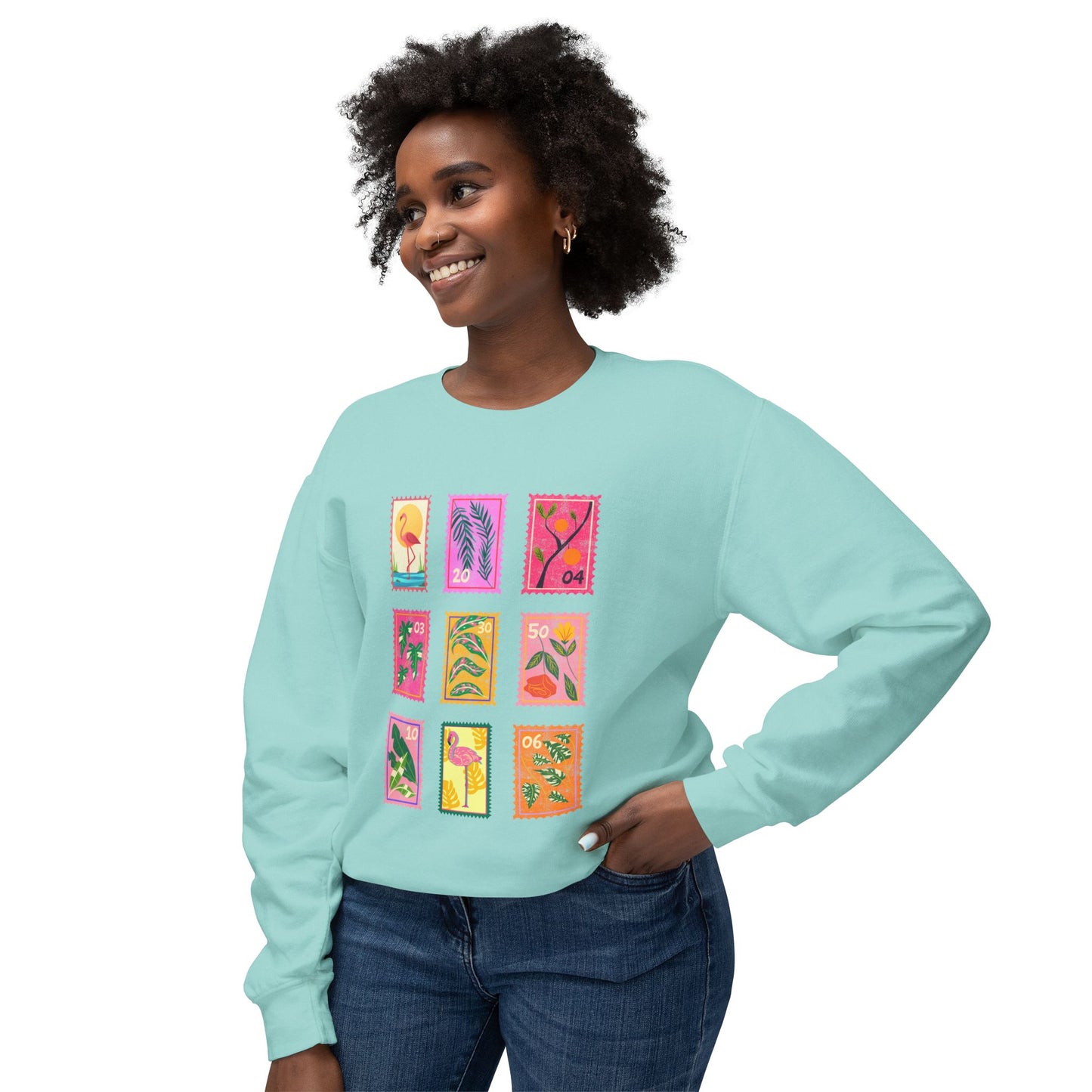 Tropical Stamp Sweatshirt