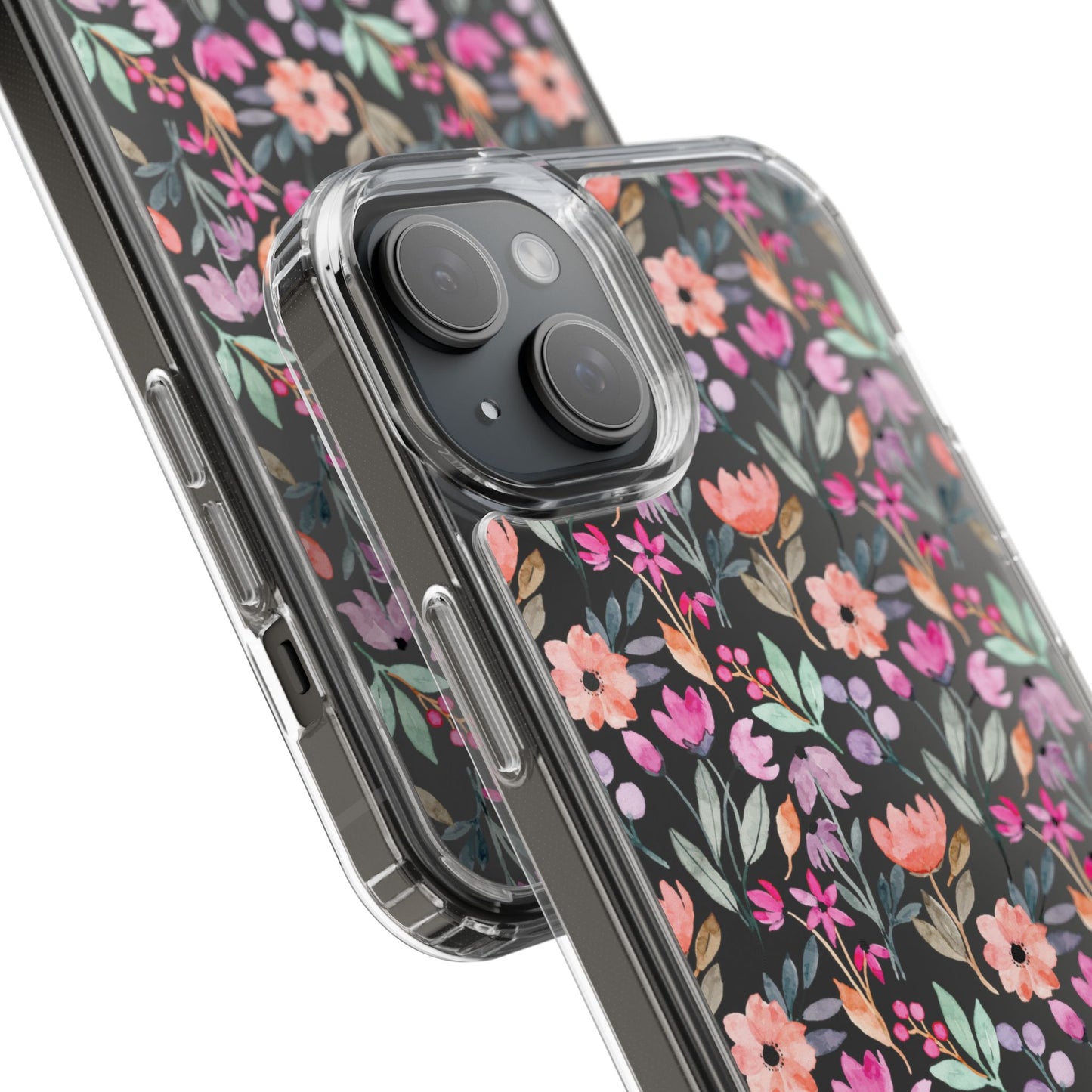 Floral - Clear Phone Case