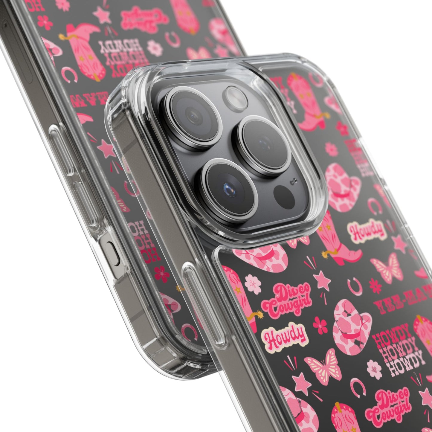 Cute Cowgirl - Clear Phone Case