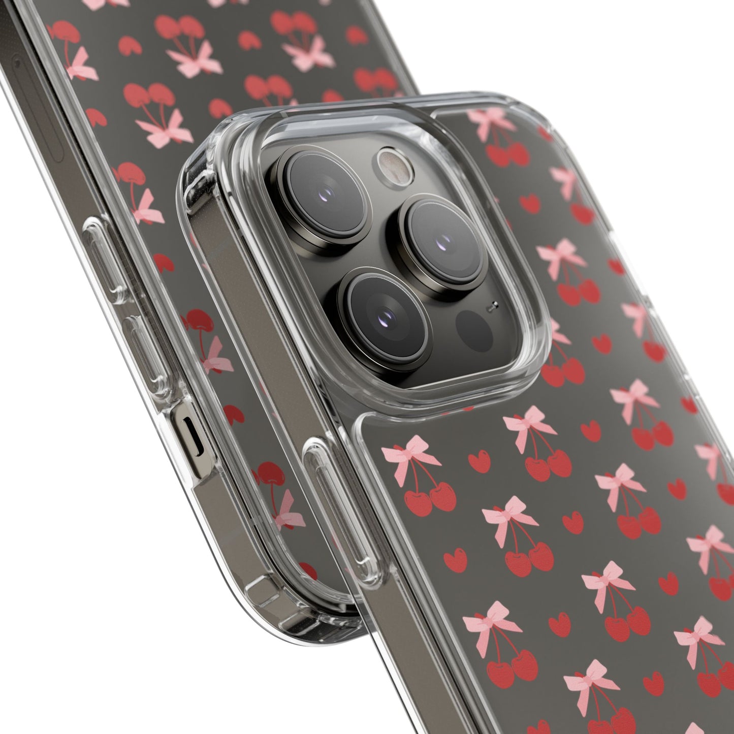 Cute Cherry - Clear Phone Case