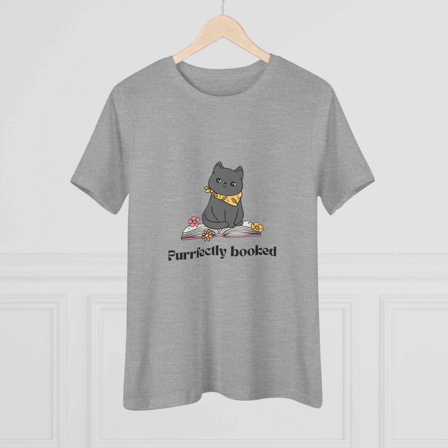 Purrfectly Booked Cotton Tee