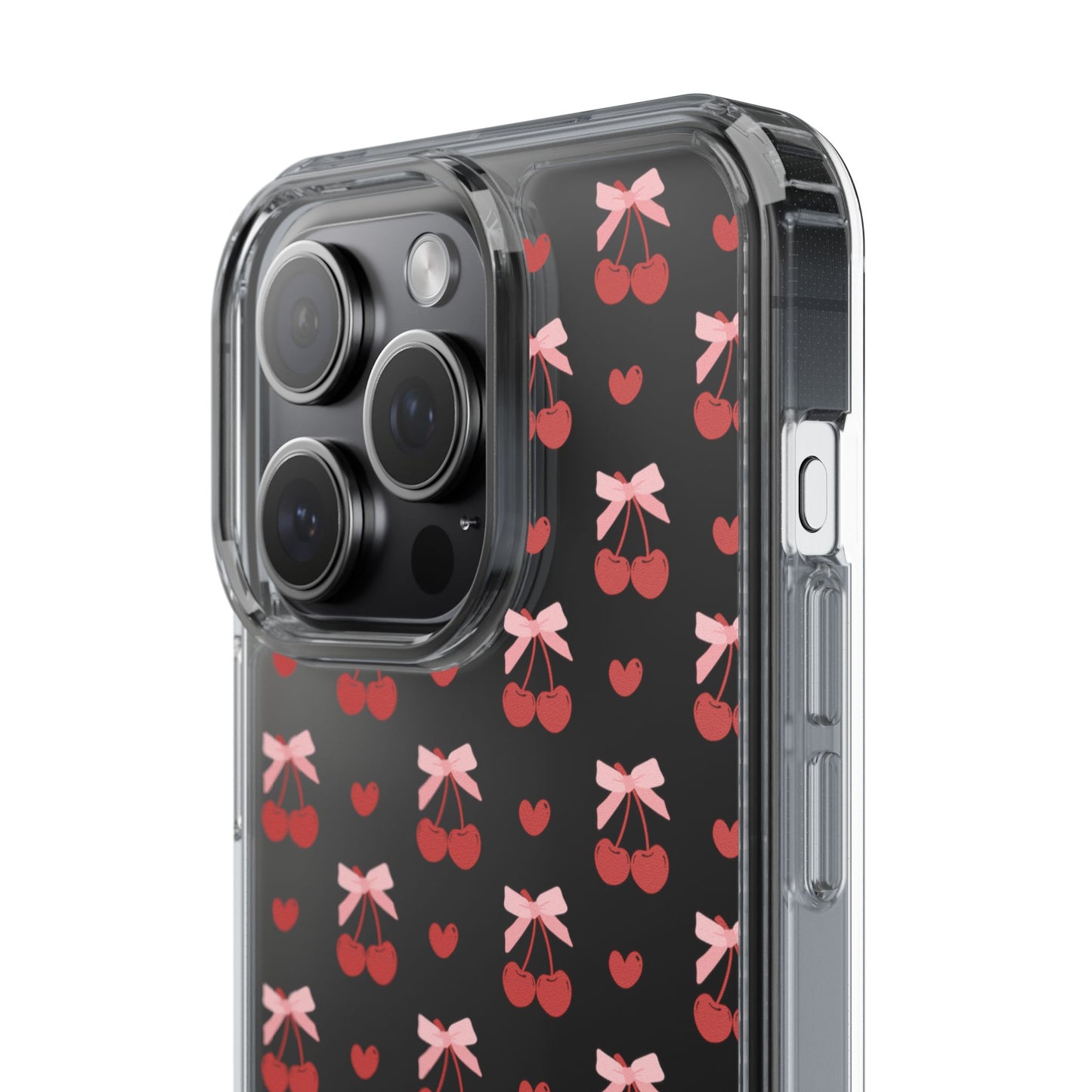 Cute Cherry - Clear Phone Case