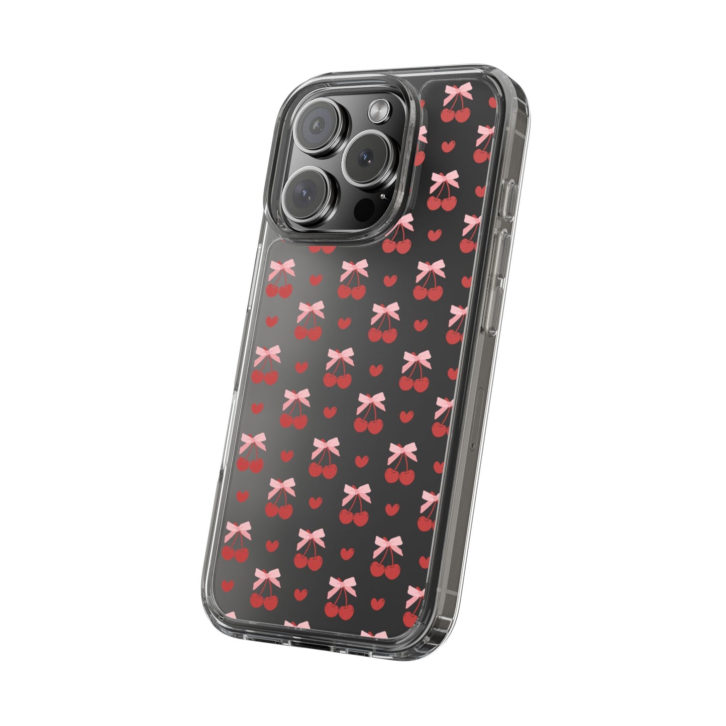 Cute Cherry - Clear Phone Case