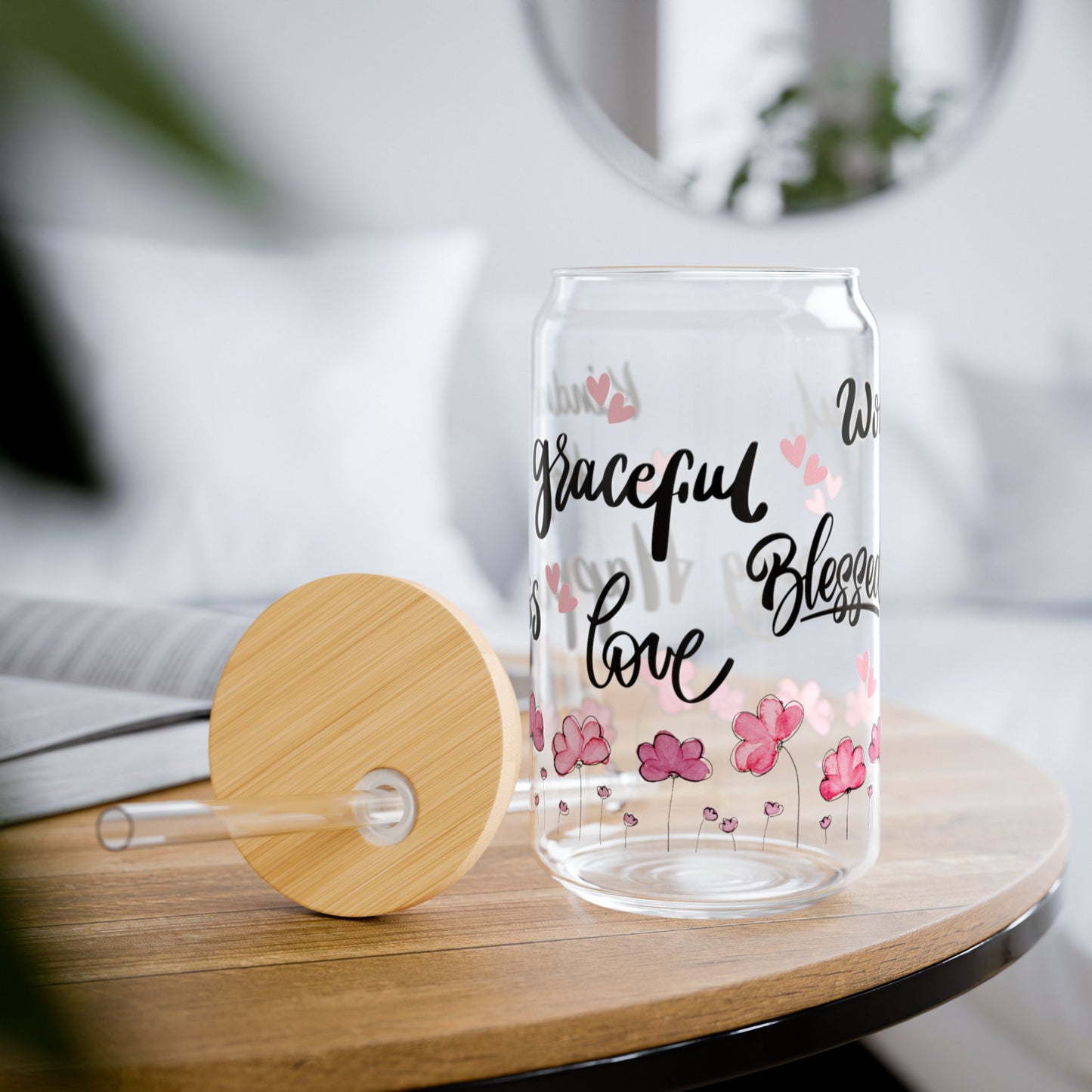 Inspirational Sipper Glass - 16oz