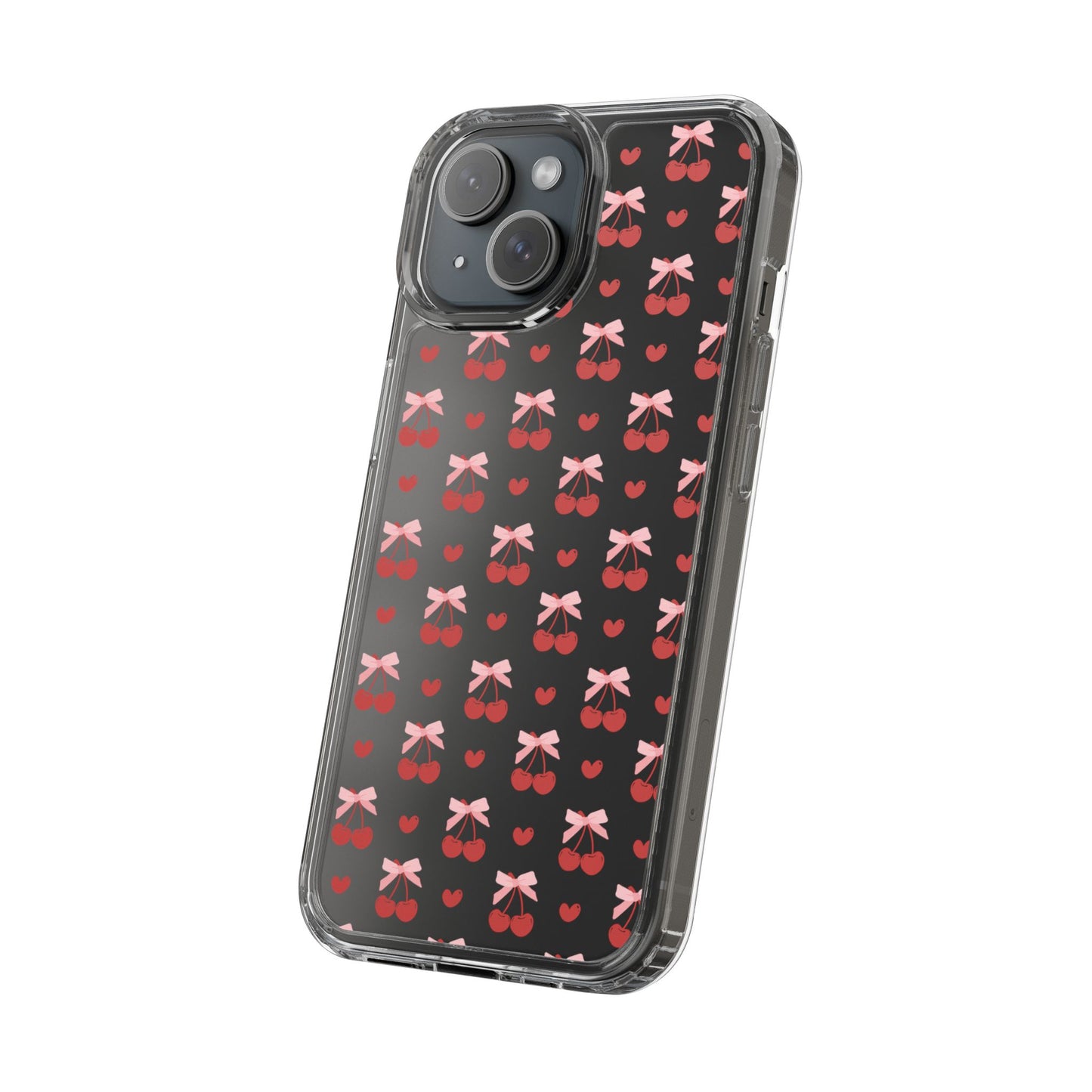 Cute Cherry - Clear Phone Case