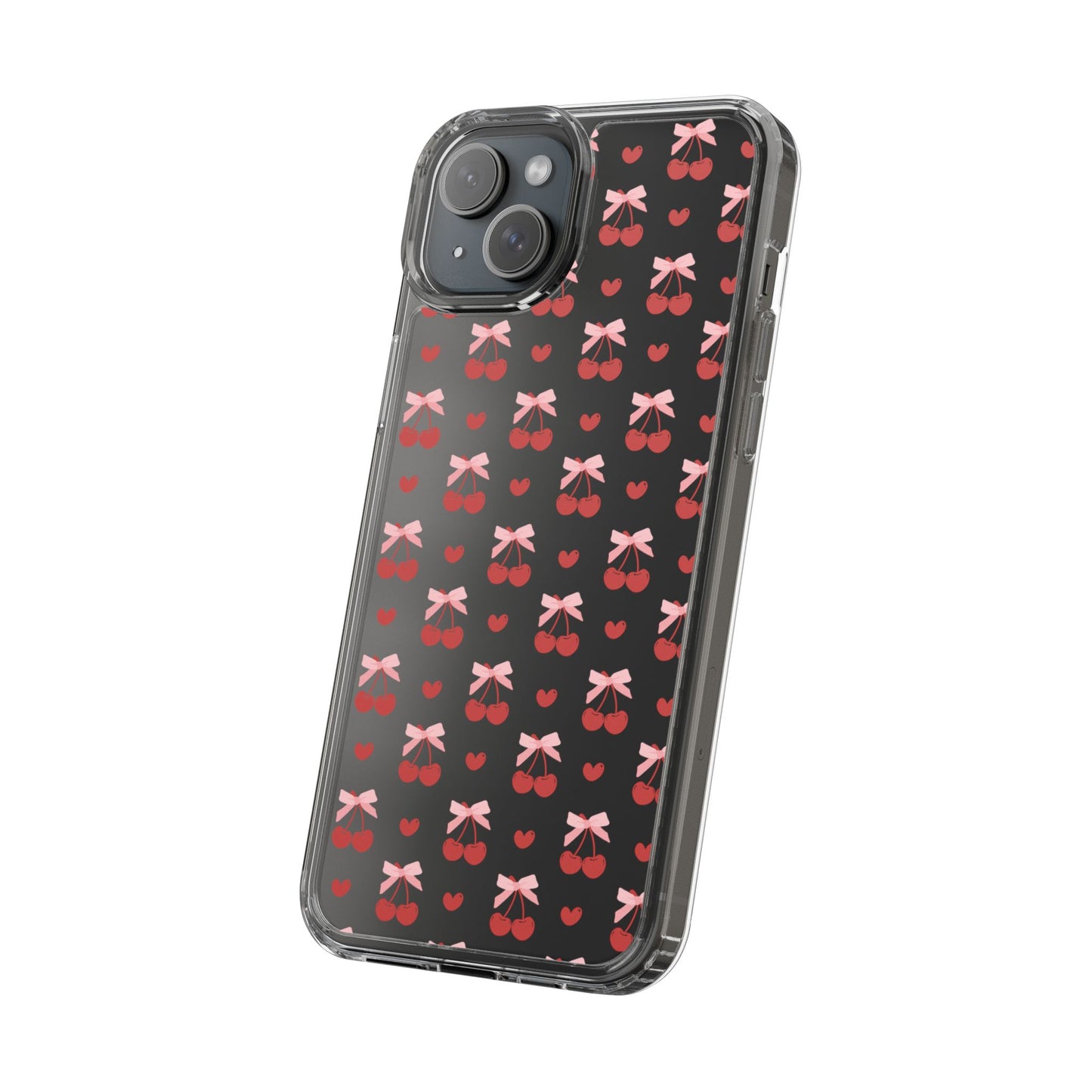 Cute Cherry - Clear Phone Case