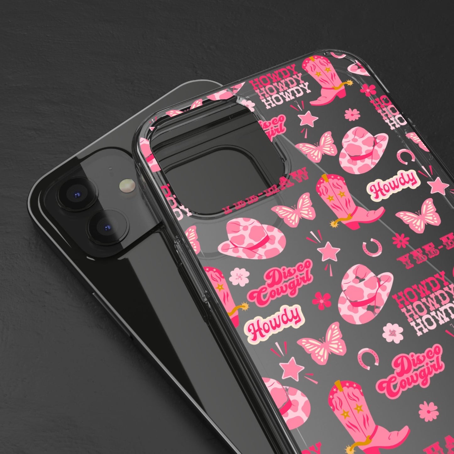 Cute Cowgirl - Clear Phone Case