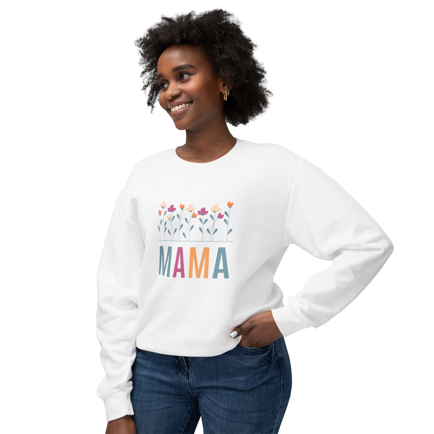Mama Floral Sweatshirt