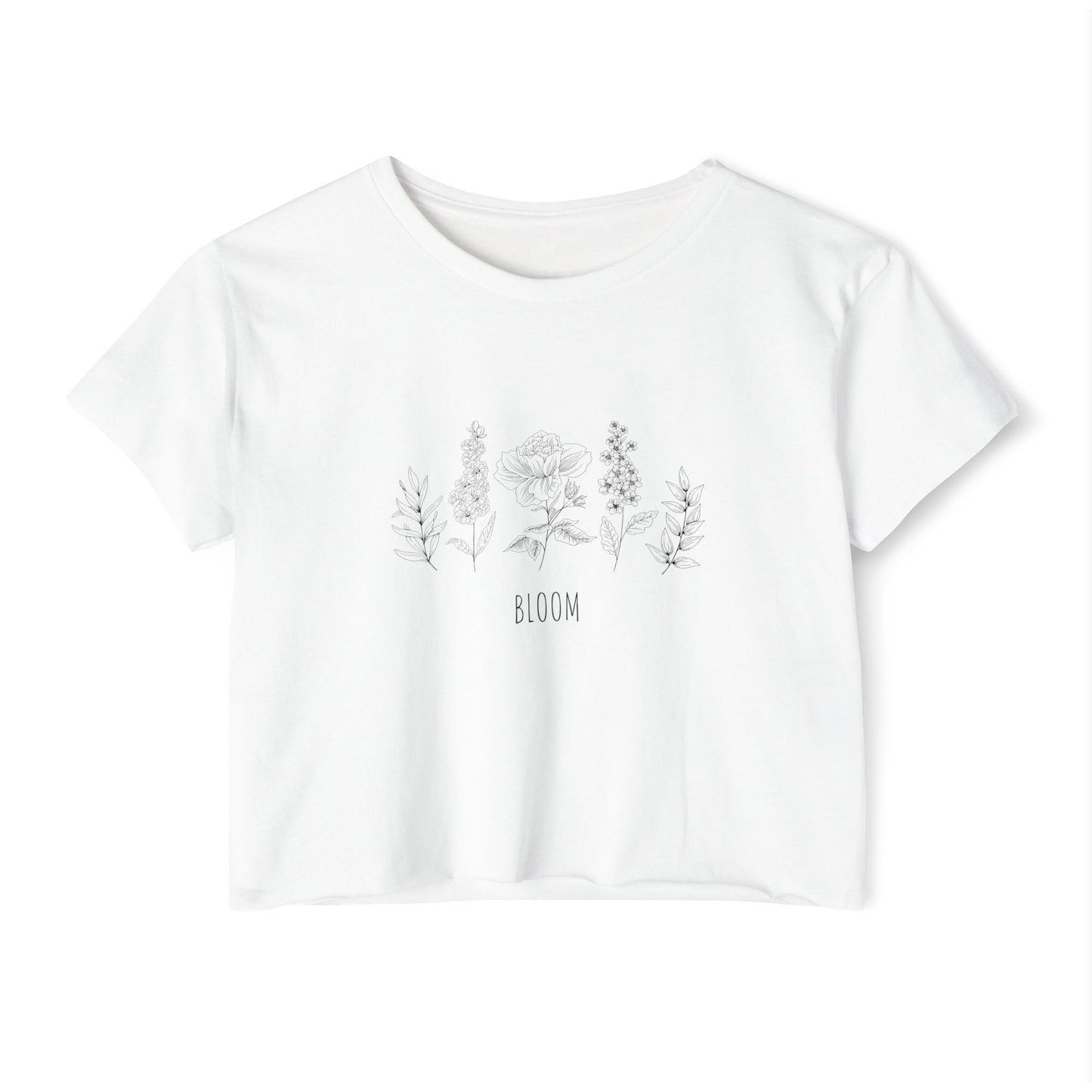 Bloom Flower Crop Top