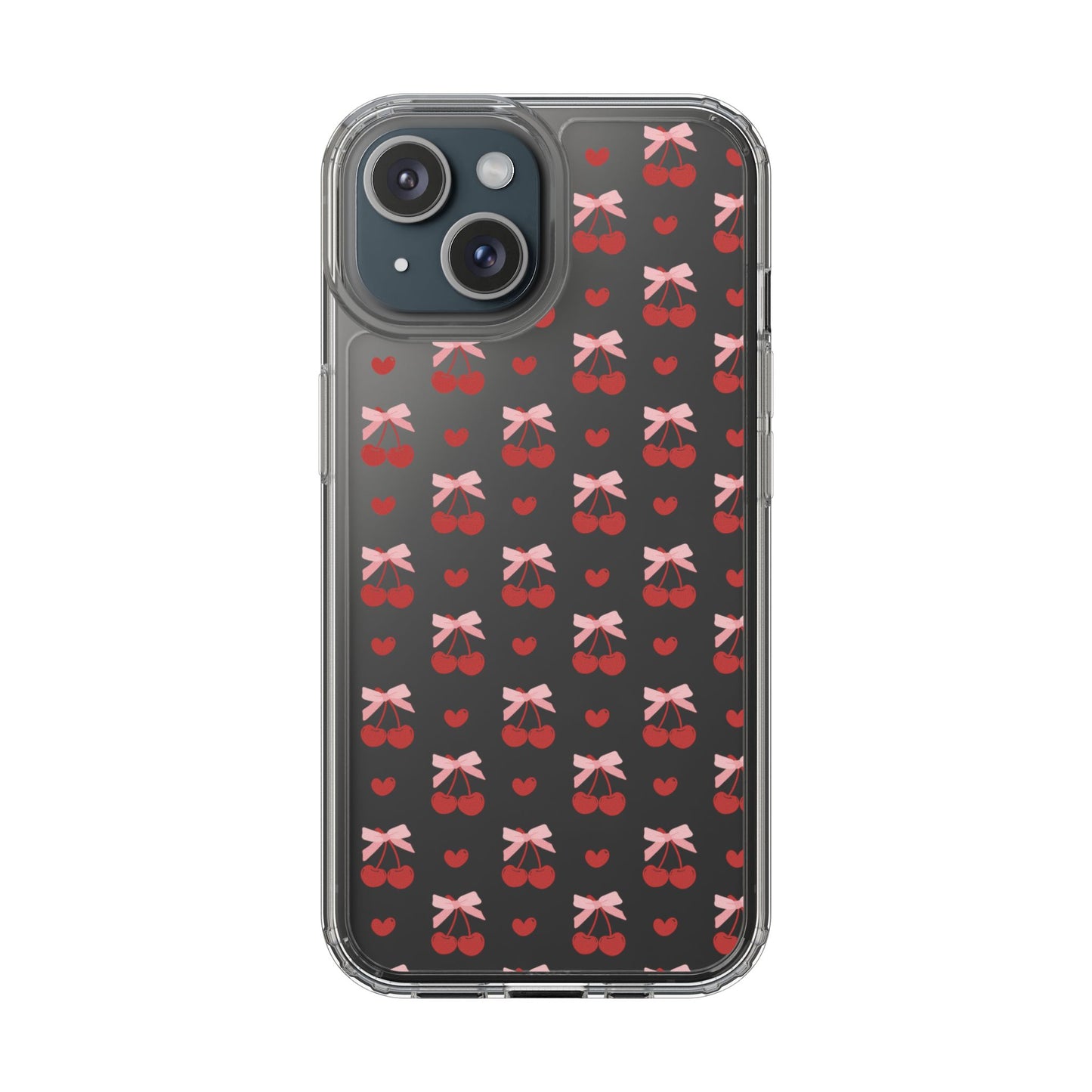 Cute Cherry - Clear Phone Case