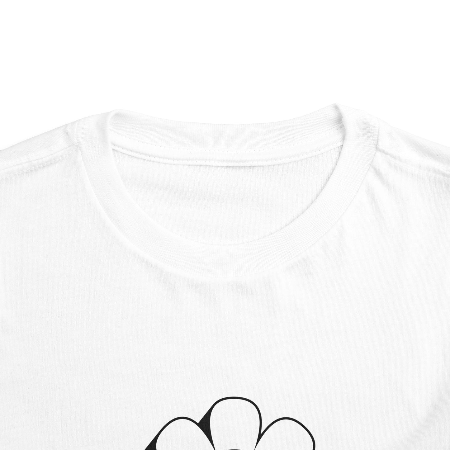 Smiley Daisy Toddler Short Sleeve Tee