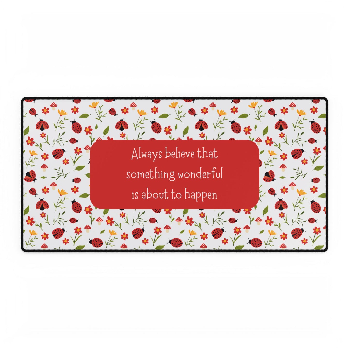 Desk Mat - Ladybugs