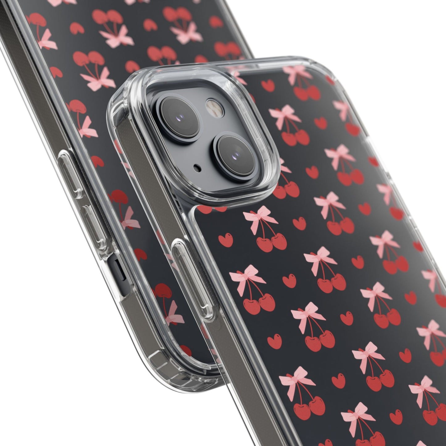 Cute Cherry - Clear Phone Case