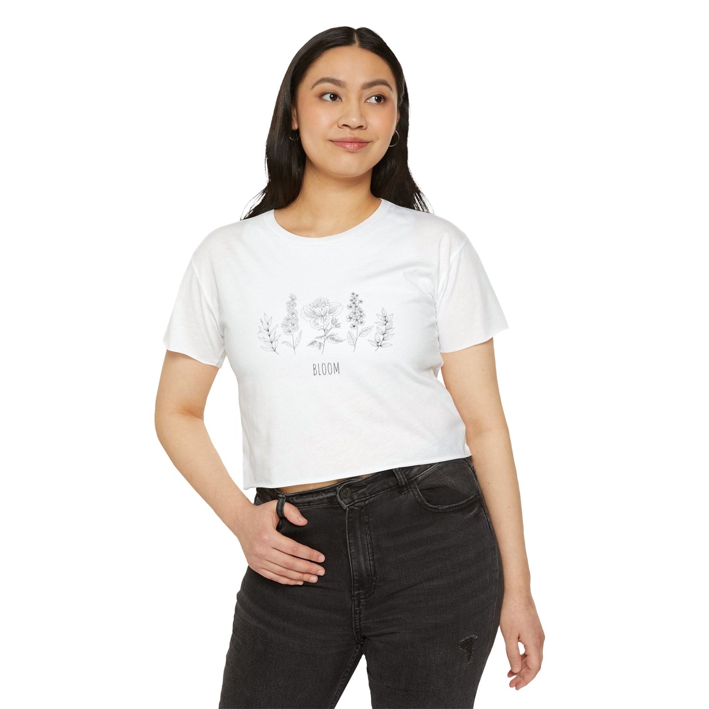 Bloom Flower Crop Top