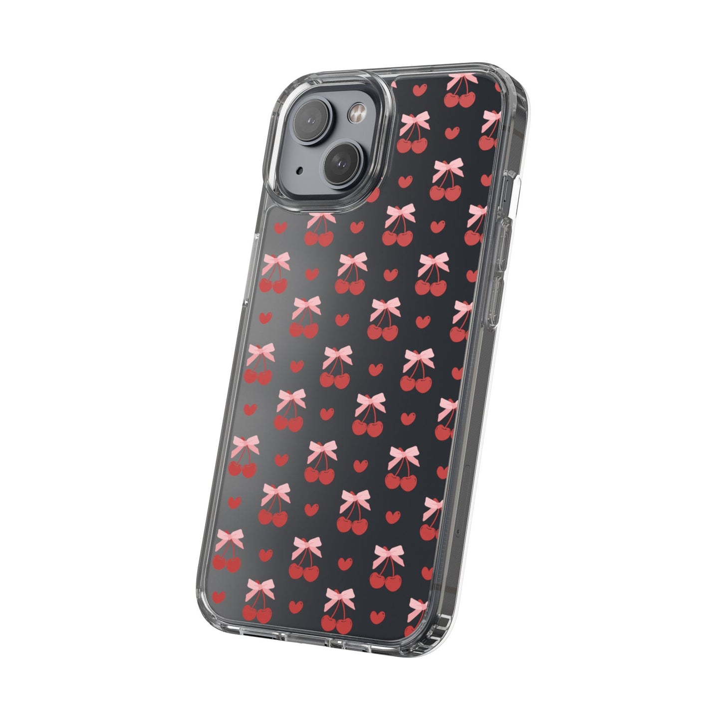 Cute Cherry - Clear Phone Case