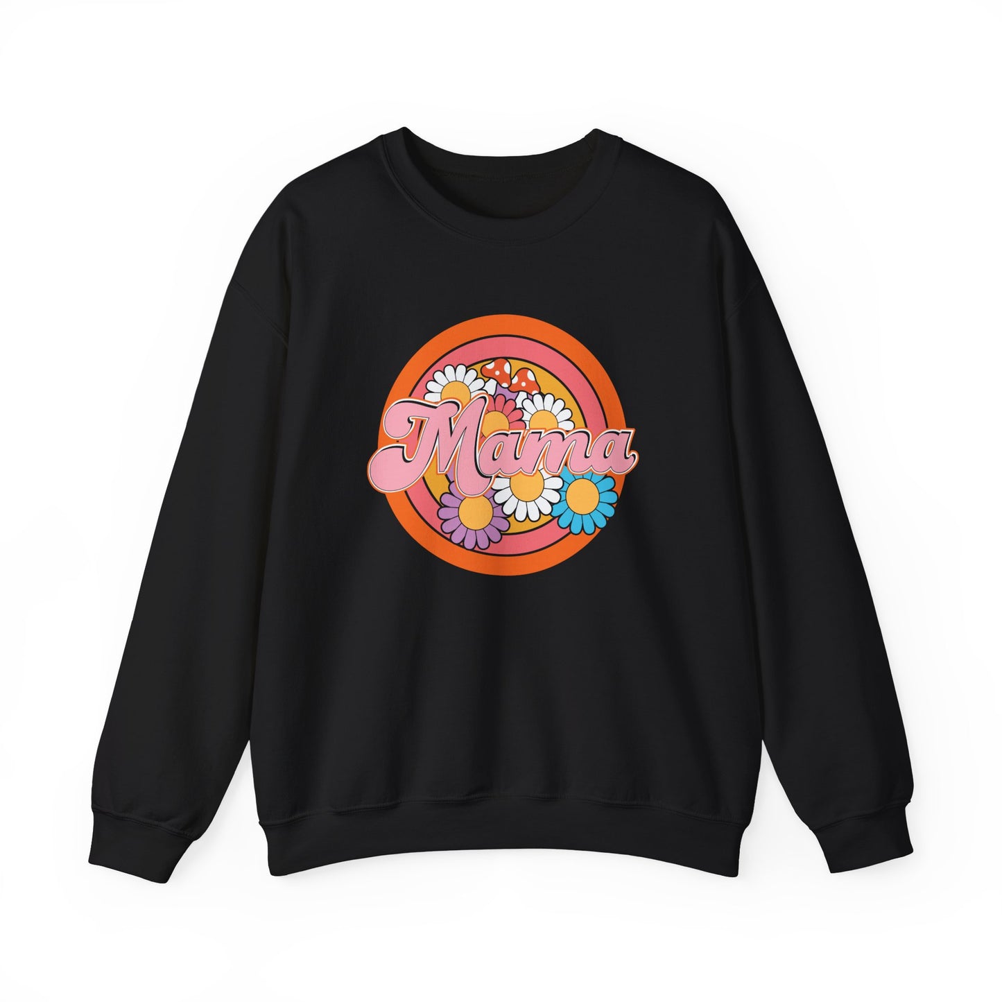 Cute Floral Mama Sweatshirt