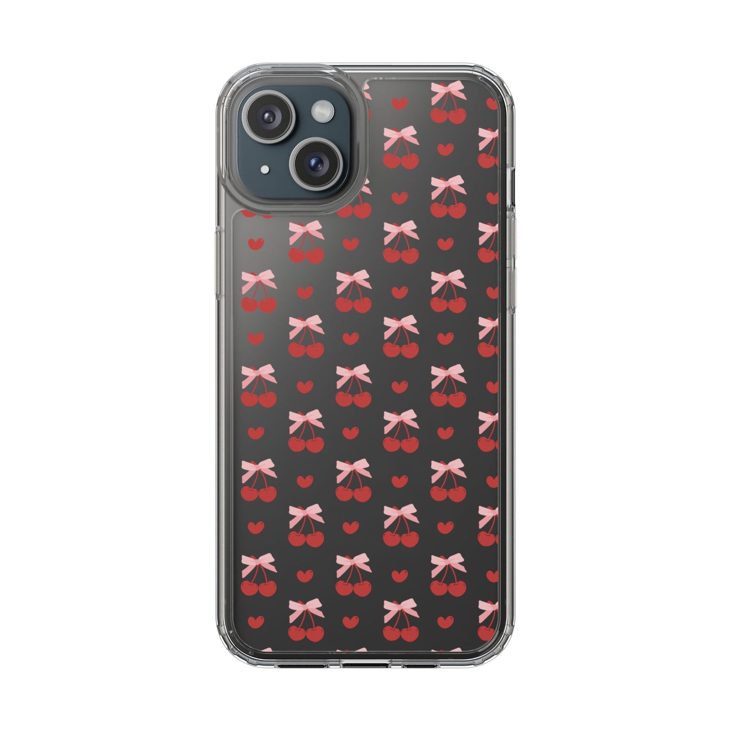 Cute Cherry - Clear Phone Case