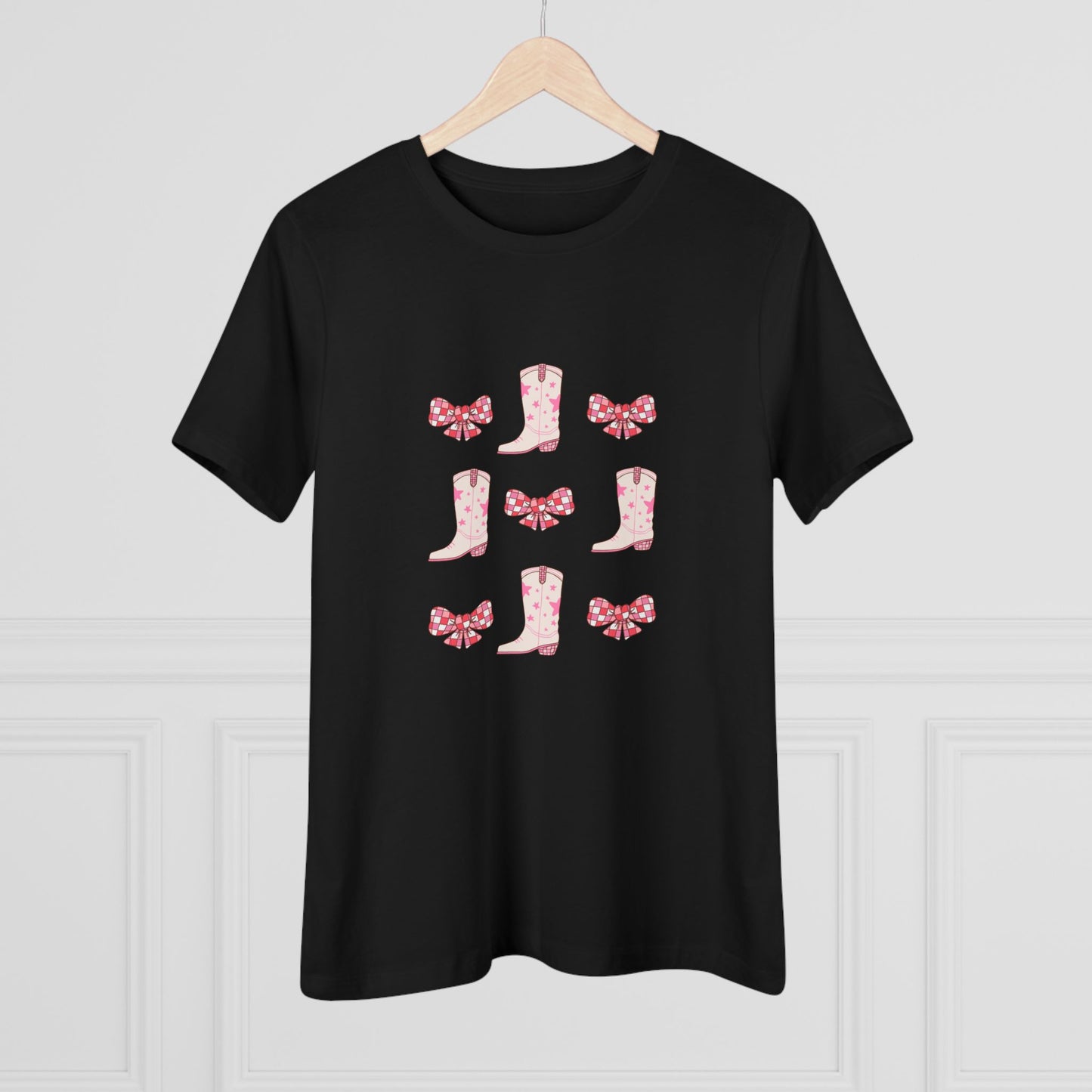 Floral Cowboy Boots Cotton Tee