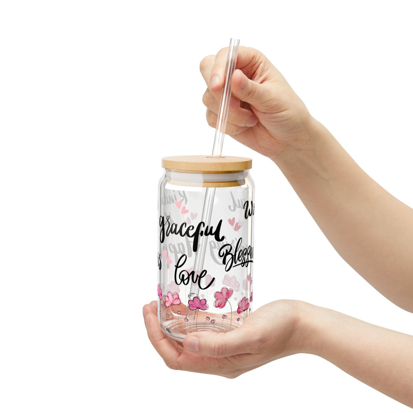 Inspirational Sipper Glass - 16oz