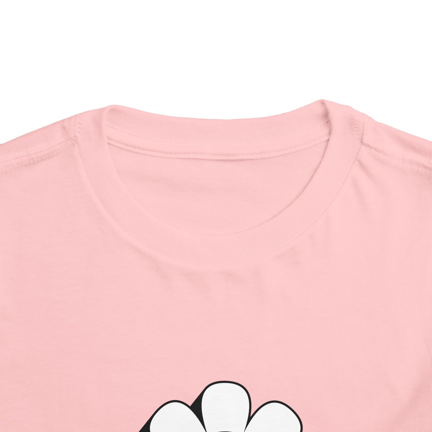 Smiley Daisy Toddler Short Sleeve Tee