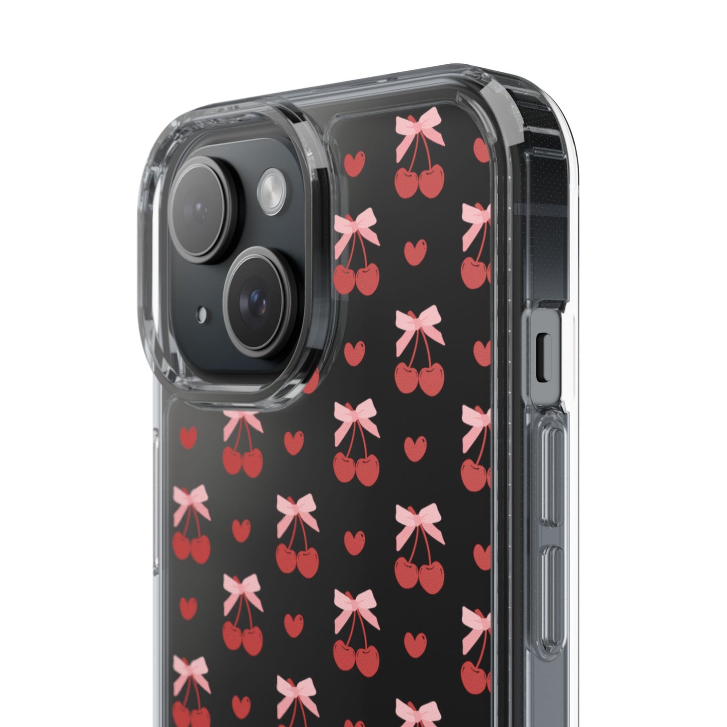 Cute Cherry - Clear Phone Case