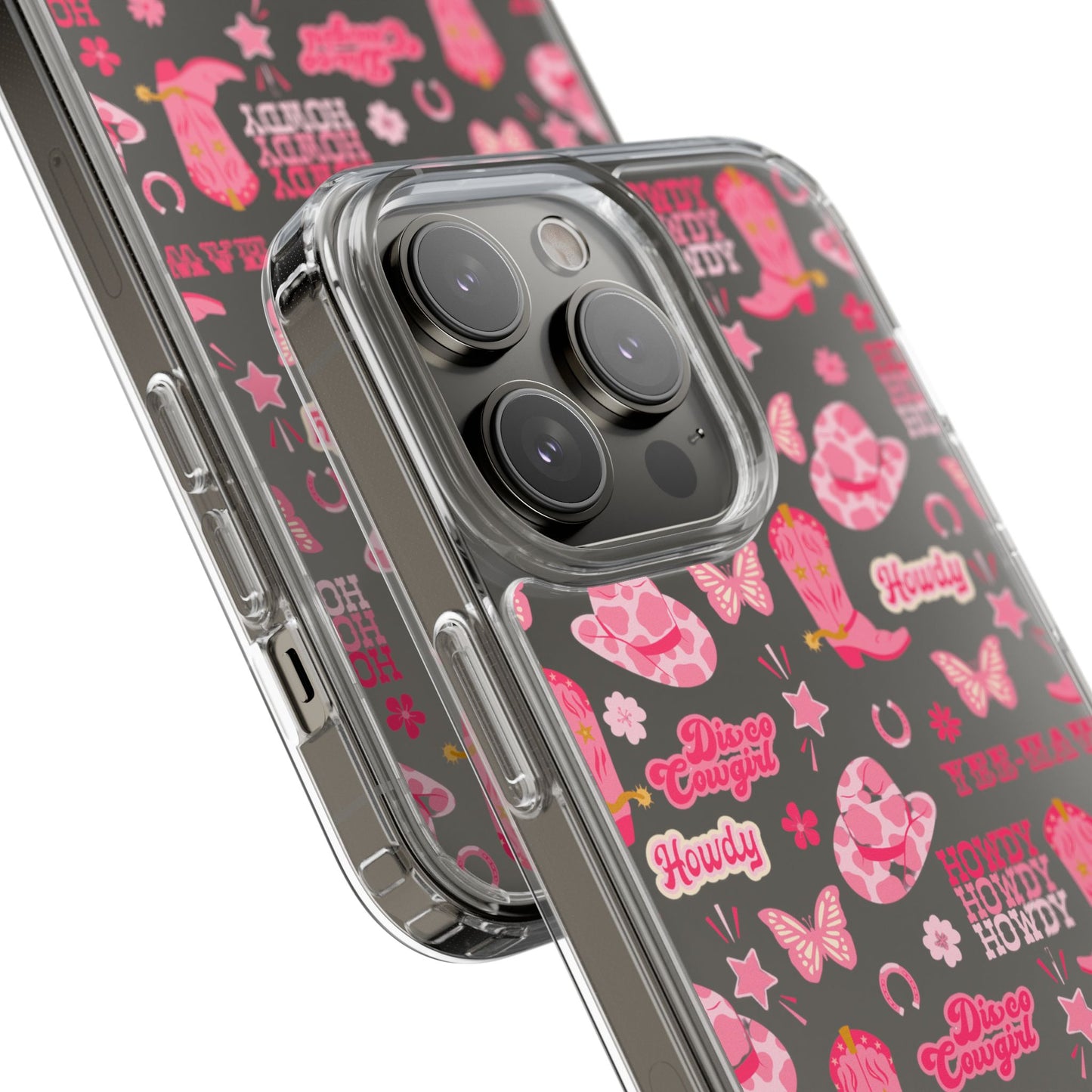 Cute Cowgirl - Clear Phone Case