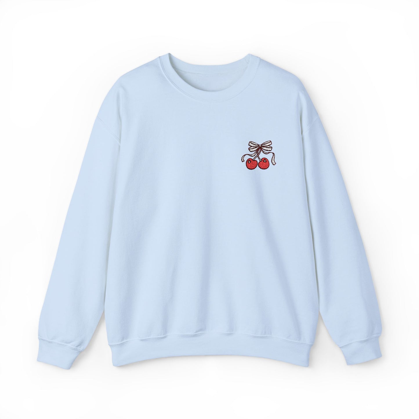 Cherry Embroidered - Sweatshirt