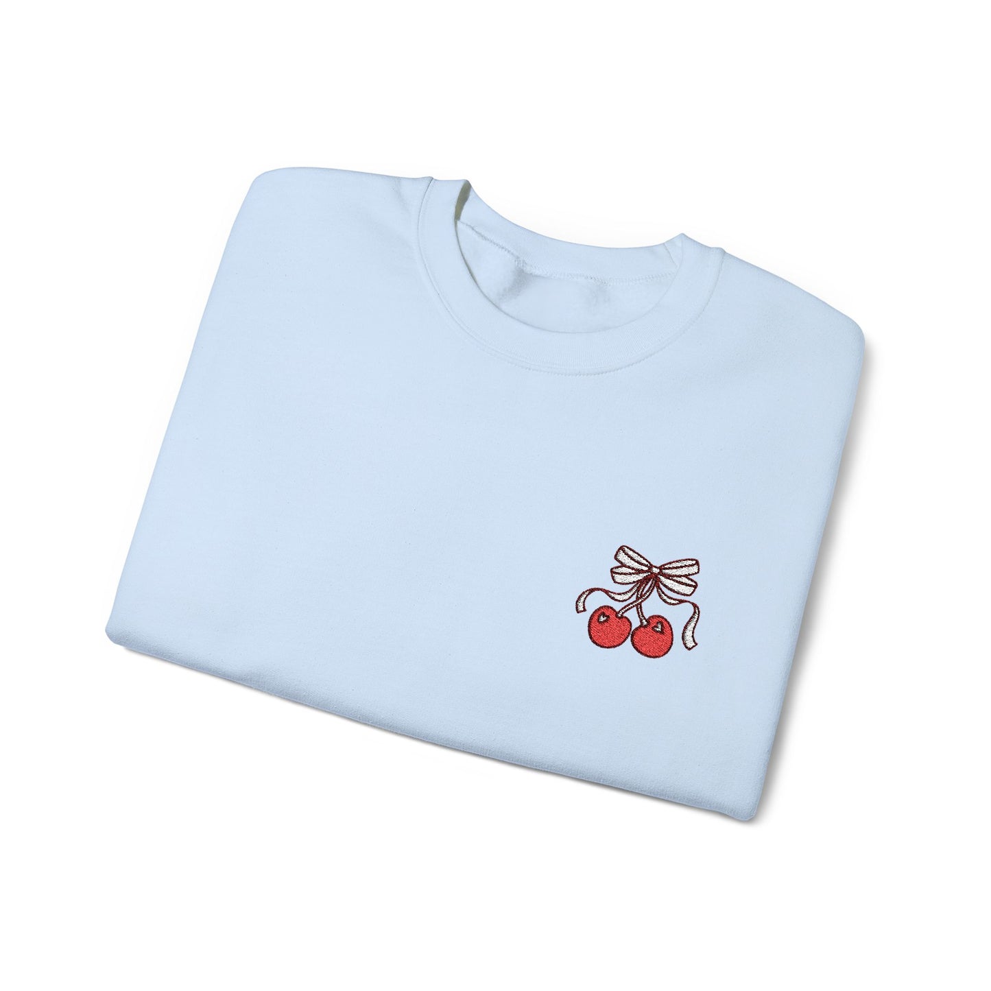 Cherry Embroidered - Sweatshirt