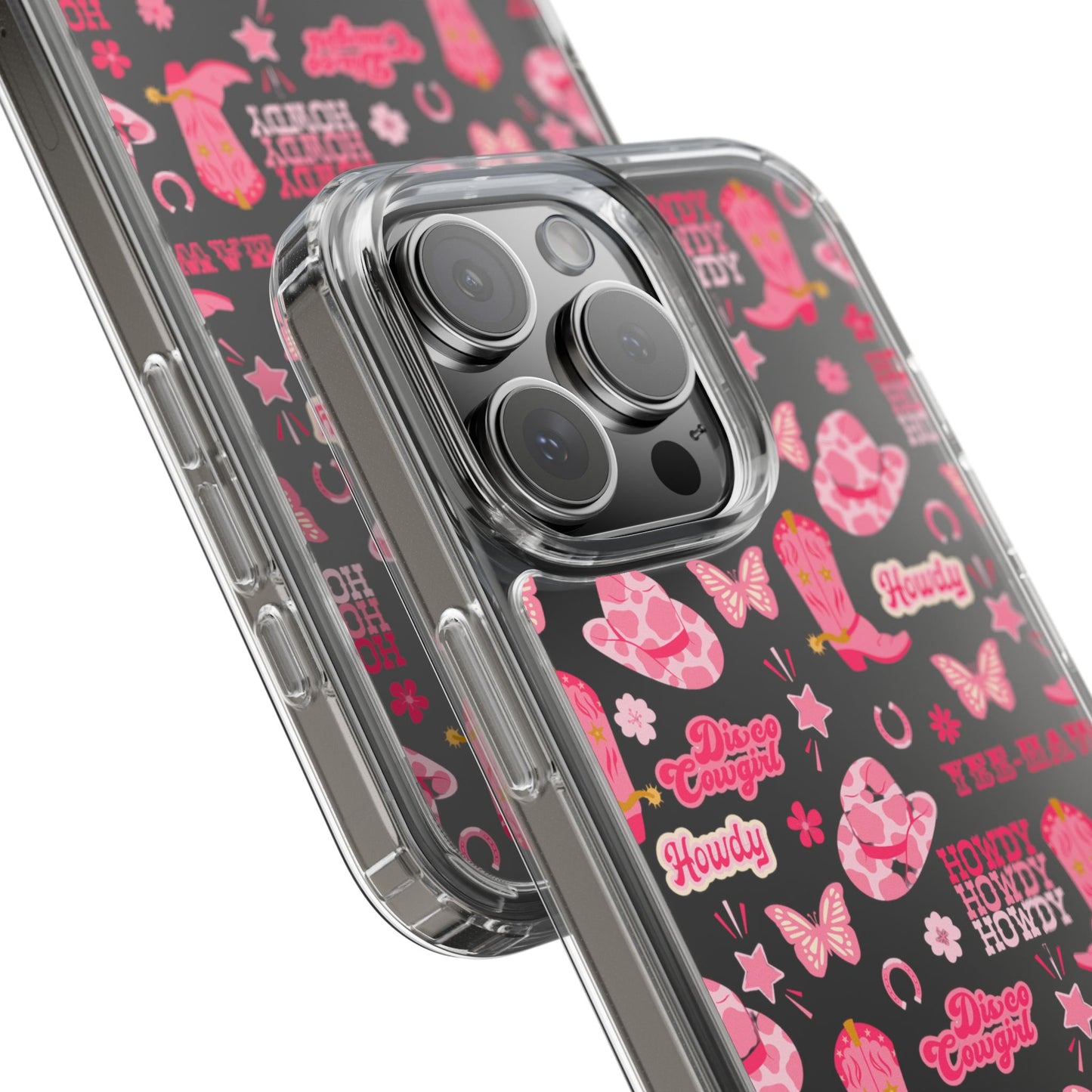 Cute Cowgirl - Clear Phone Case