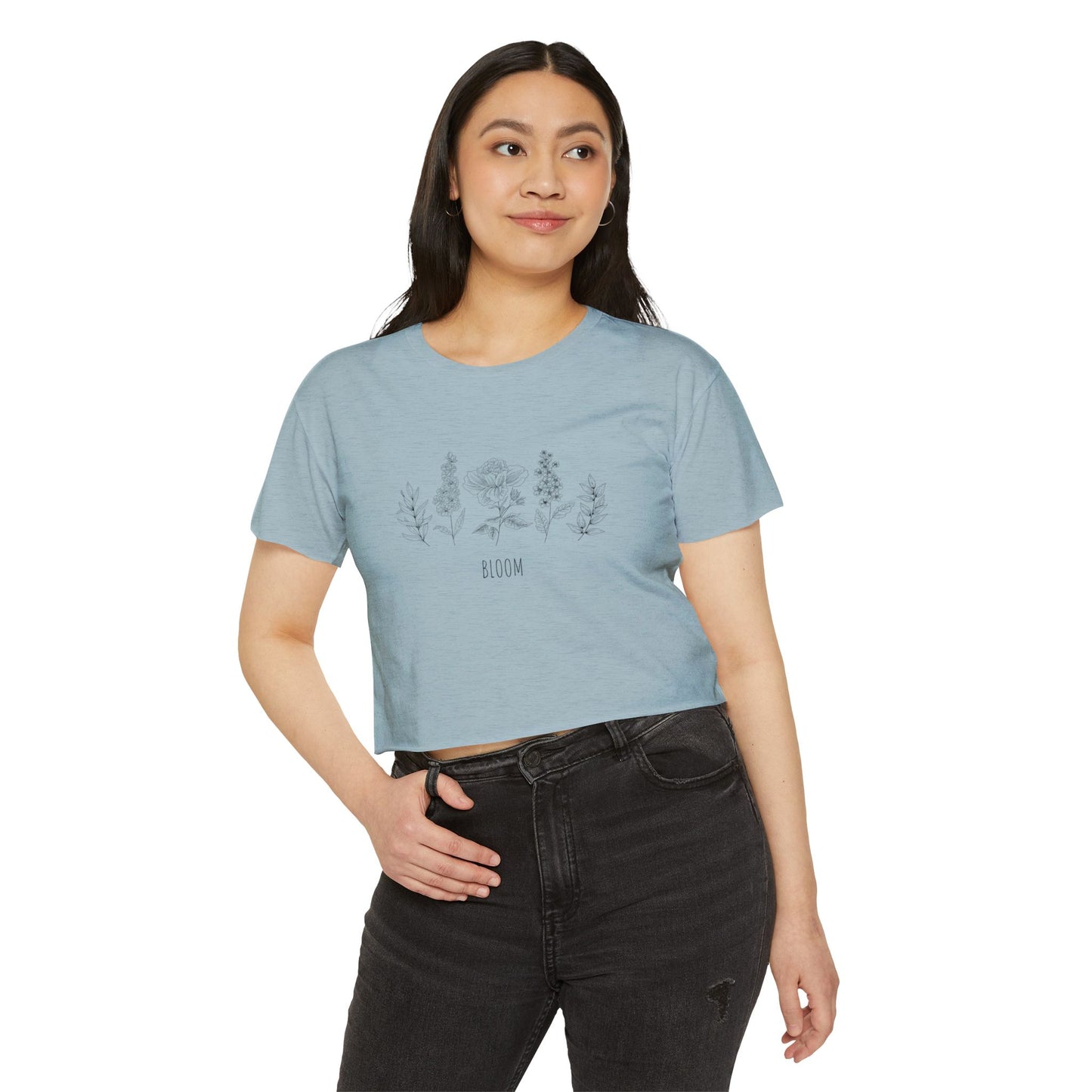 Bloom Flower Crop Top