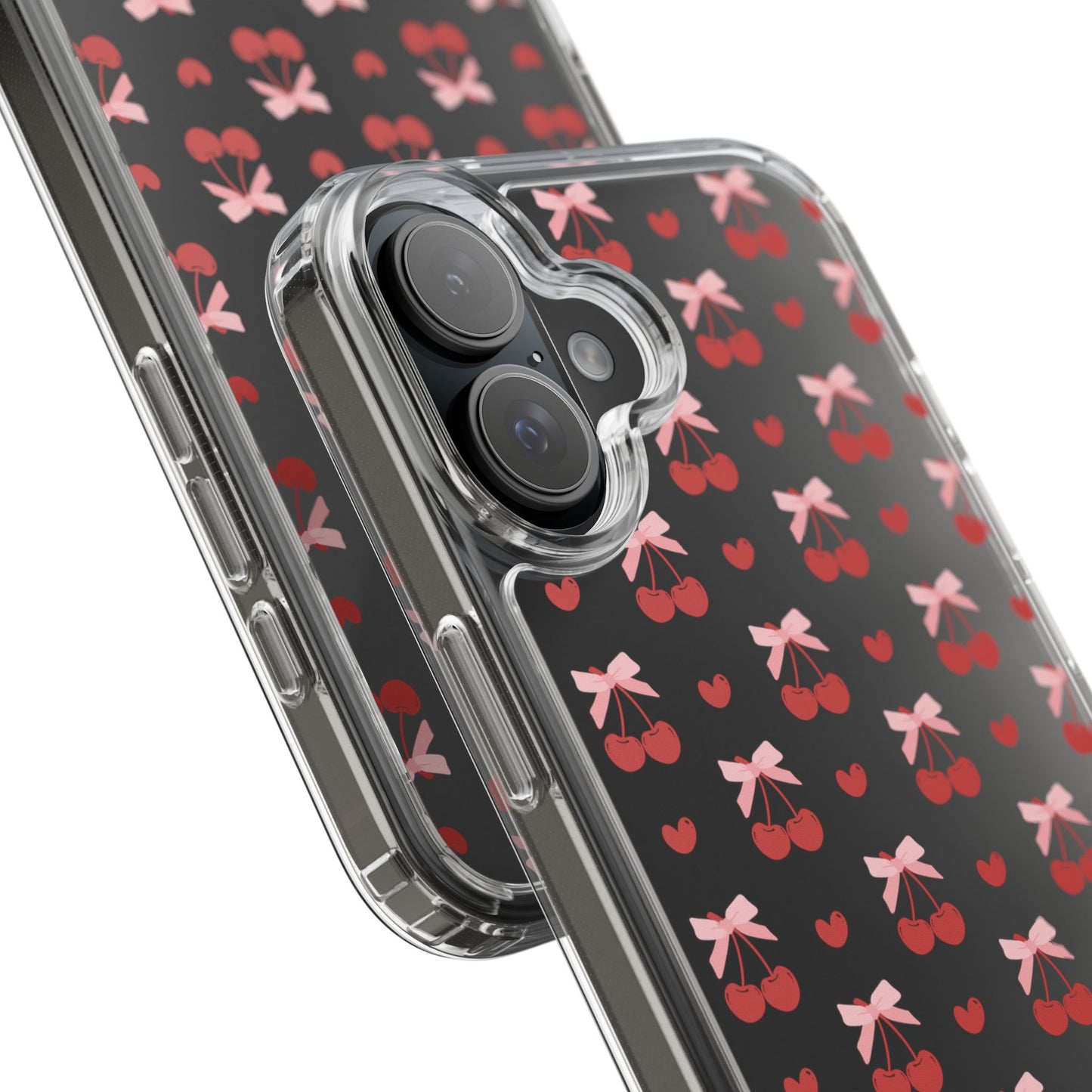 Cute Cherry - Clear Phone Case