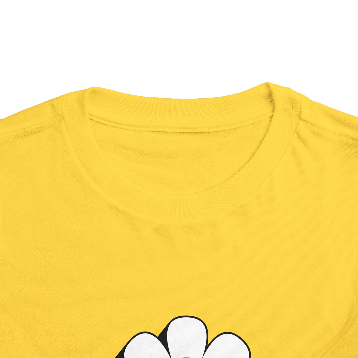 Smiley Daisy Toddler Short Sleeve Tee
