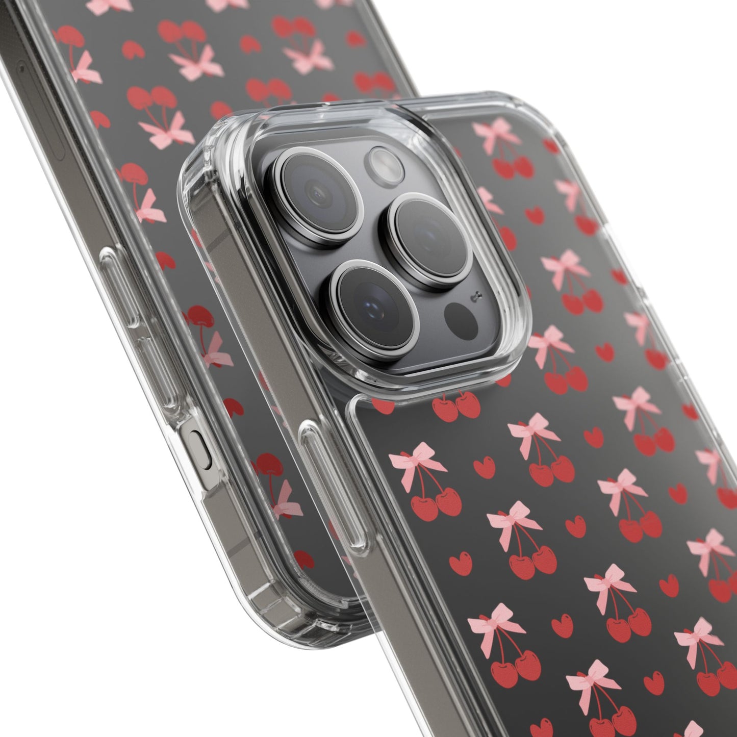 Cute Cherry - Clear Phone Case
